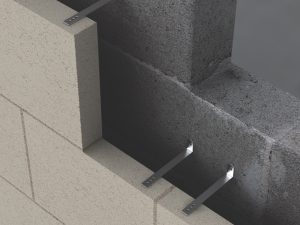 frame cramp dowel hole in situ