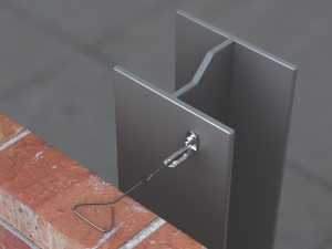 wire frame cramp in situ