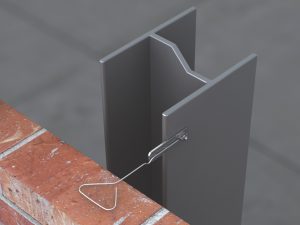 wire clasp tie in situ